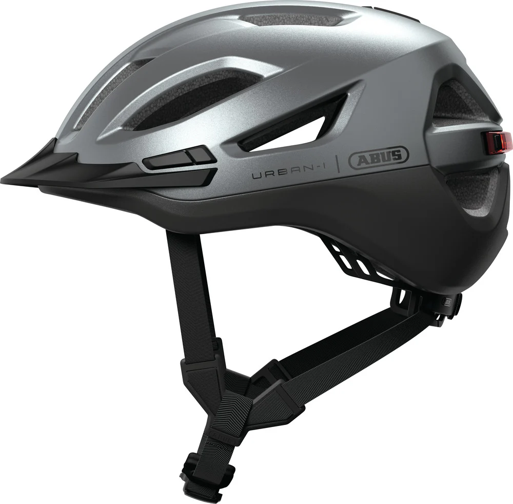 Abus URBAN-I 4.0 Casque urbain graphite argent – Image 4